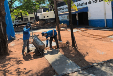 Feira Central de Sorriso passa por revitalizacao sem interrupcao das atividades