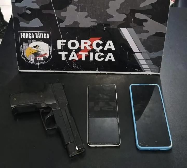 Força tática apreende adolescente e prende homens por roubo de motocicletas em Cuiabá