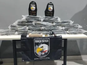 Força Tática prende quadrilha e recupera caminhonete com drogas em Várzea Grande