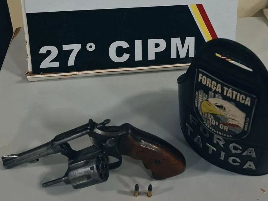 Força Tática prende homem por ameaçar companheira com arma em Confresa