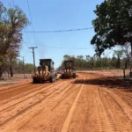 Pavimentação da MT-402 avança entre Ponte de Ferro e Coxipó do Ouro em Mato Grosso