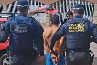 Guarda Municipal de Varzea Grande prende homem por agressao em violencia domestica