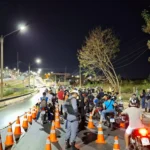 Operação Lei Seca em Cuiabá resulta em 64 motos apreendidas e um preso