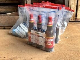 Operação flagra armazenamento irregular em imóvel no bairro Cidade Bela; rótulos eram trocados para simular originalidade dos produtos