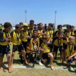 Mais de 300 criancas participam do Festival Interpolos de Flag Football em Sorriso