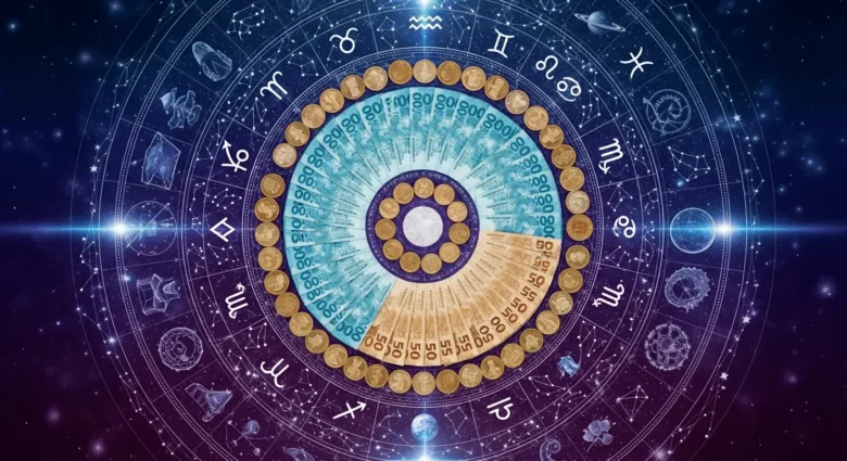 Mandala Horóscopo com Reais