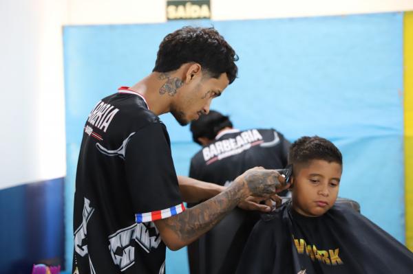 Mutirao social leva mais de dez servicos gratuitos ao bairro Terra Brasil em Sorriso