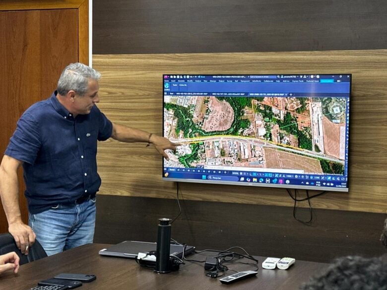 Nova Rota apresenta proposta de estacionamento obras adicionais e reforco da iluminacao da BR 163