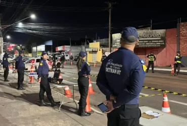 Lei Seca prende nove motoristas em Várzea Grande por embriaguez e falta de CNH