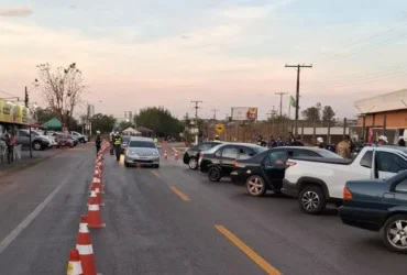 Operação Lei Seca em Várzea Grande prende seis motoristas e recolhe 47 veículos