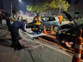 Operação Lei Seca prende 16 motoristas em Cuiabá durante fiscalização