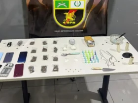 PM prende dois suspeitos por tráfico e estelionato em Várzea Grande