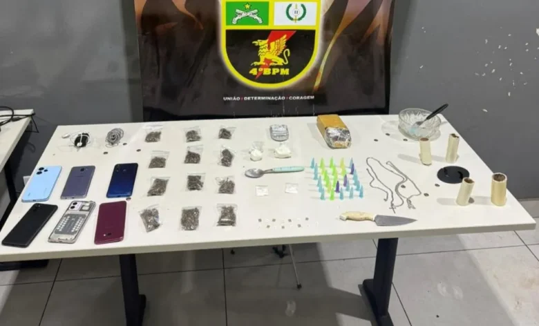 PM prende dois suspeitos por tráfico e estelionato em Várzea Grande