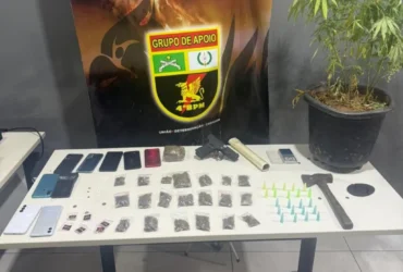 PM prende faccionados por sequestro e tráfico em Várzea Grande