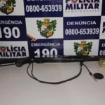 Polícia prende homem por violência doméstica e porte de arma em Vila Bela da Santíssima Trindade