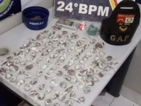 Polícia apreende 123 porções de drogas em residência de Cuiabá