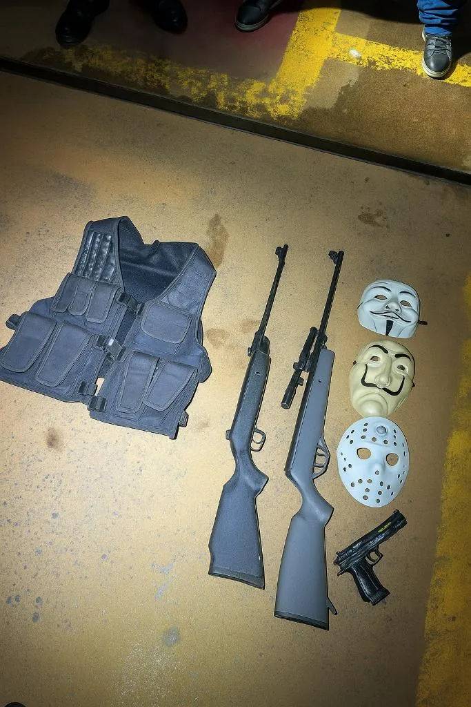 PM prende quatro por porte ilegal de armas em São José do Rio Claro