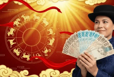 Pessoa com Reais e Horóscopo Chinês