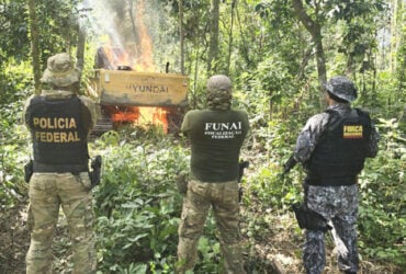 Policia Federal intensifica operacoes em Mato Grosso contra garimpo e desmatamento ilegal em terras indigenas