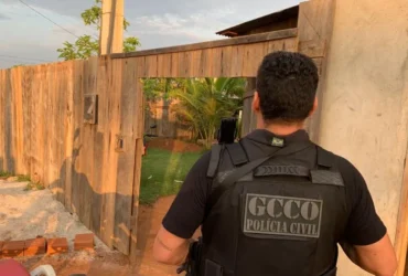 Operação da Polícia Civil combate facção criminosa em Aripuanã