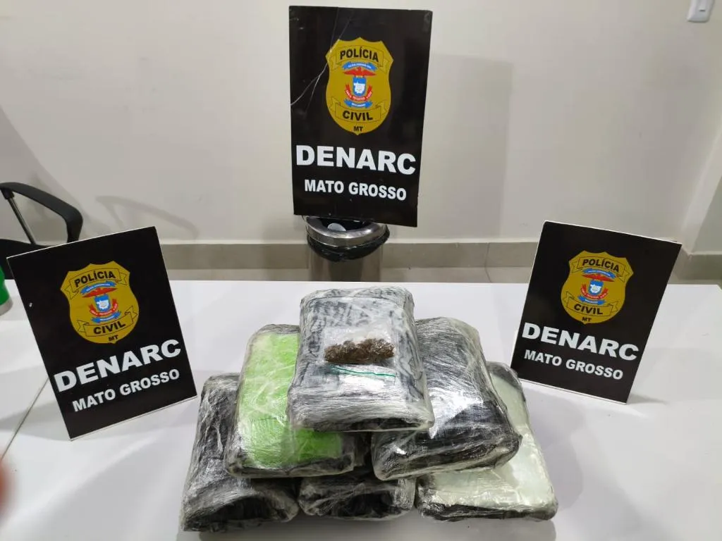 Irmãs são presas em flagrante transportando drogas em Cuiabá