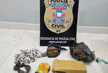 Motociclista é preso com mochila cheia de drogas em Aripuanã