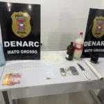 Polícia prende traficante e fecha ponto de drogas em Cuiabá
