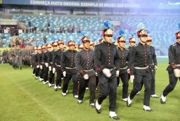 Polícia Militar promove 983 militares em comemoração aos 190 anos em Mato Grosso