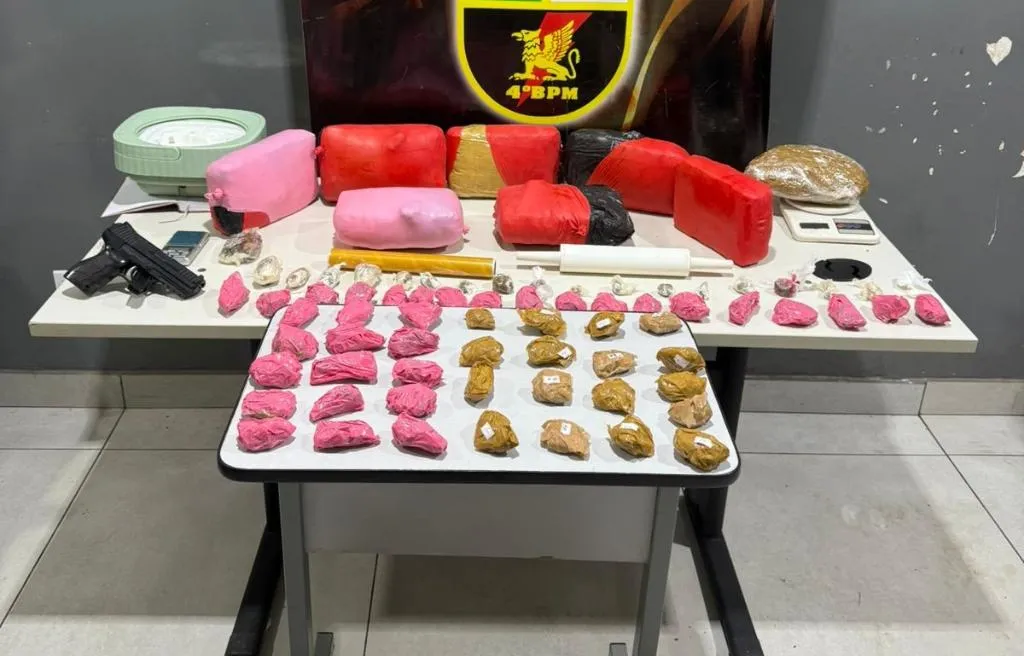 Casal é preso por tráfico e apreensão de super maconha em Várzea Grande