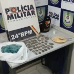 Tráfico resulta em prisão de homem com 51 porções de drogas em Cuiabá