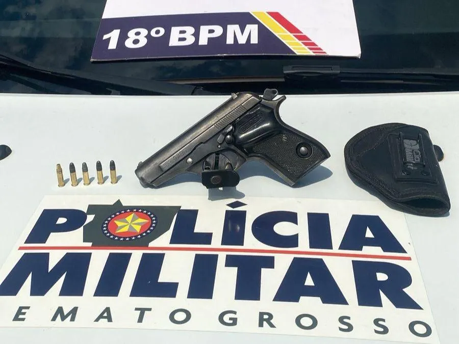Polícia Militar prende suspeito de violência doméstica em Pontes e Lacerda