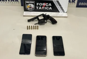 Polícia Militar prende faccionados que planejavam homicídio em Cáceres