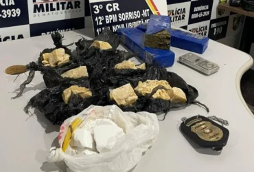 Polícias de Mato Grosso prendem homem por tráfico de drogas em Nova Ubiratã