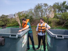 Prefeitura retira 20 toneladas de lixo do Rio Cuiaba mensalmente