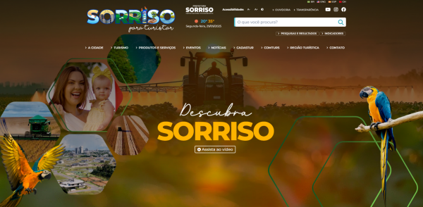 Sorriso lanca portal digital para promover o turismo
