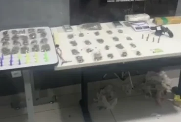 Trio é preso em flagrante com drogas e arma em Várzea Grande e Cuiabá