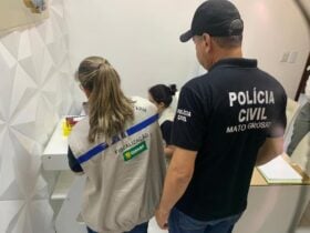 Vigilancia Sanitaria de Cuiaba atua no fechamento de clinica de estetica por irregularidades