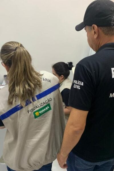 Vigilancia Sanitaria de Cuiaba atua no fechamento de clinica de estetica por irregularidades