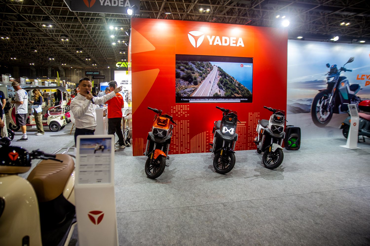 Yadea apresenta scooter no Festival Moto Brasil e recebe aprovacao do publico Divulgacao 2