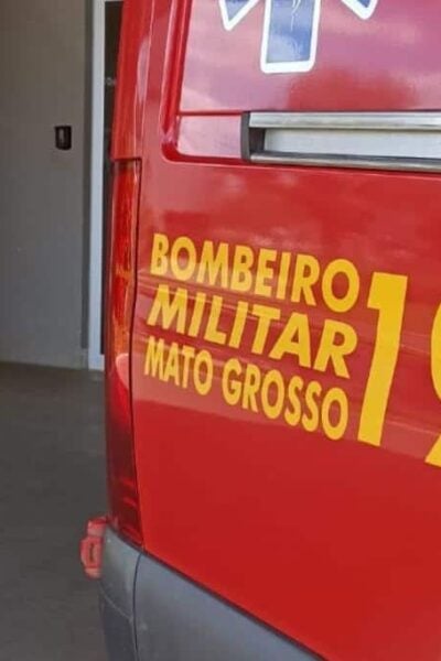 Acidente em Nova Mutum deixa motociclista ferida no cruzamento da Avenida das Gaivotas