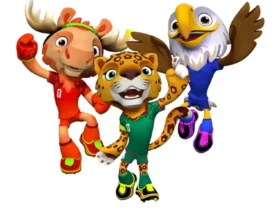 Fifa revela mascotes oficiais da Copa do Mundo 2026