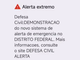 Defesa Civil realiza teste de alerta de desastre em celulares no Centro-Oeste
