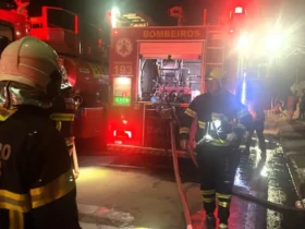 Incêndio destrói veículo em Rondonópolis, MT