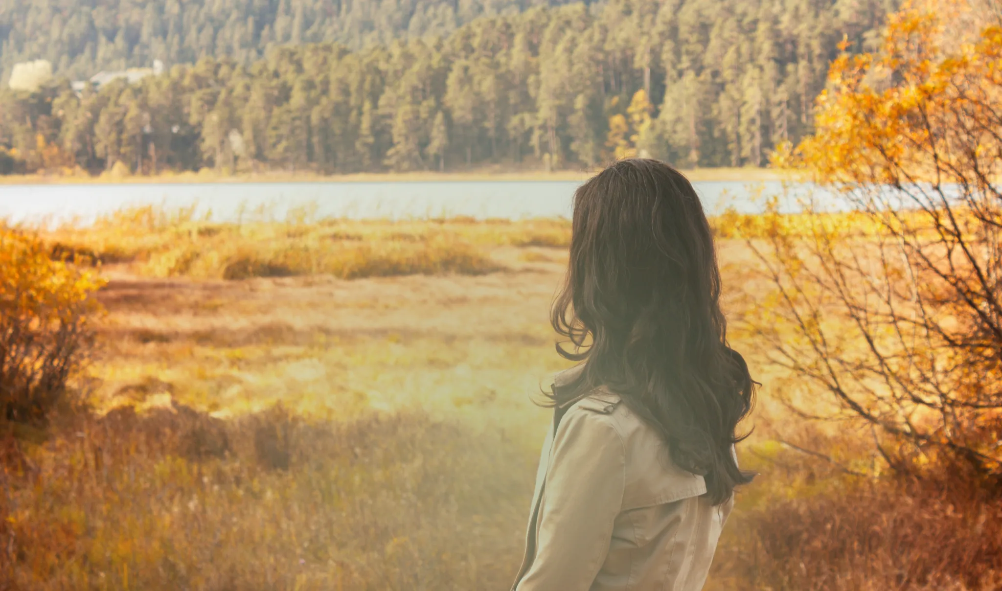 olhando para o horizonte