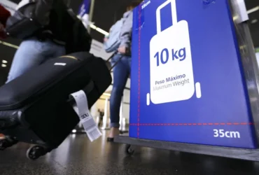 Aéreas devem detalhar mudanças na cobrança de bagagem de mão