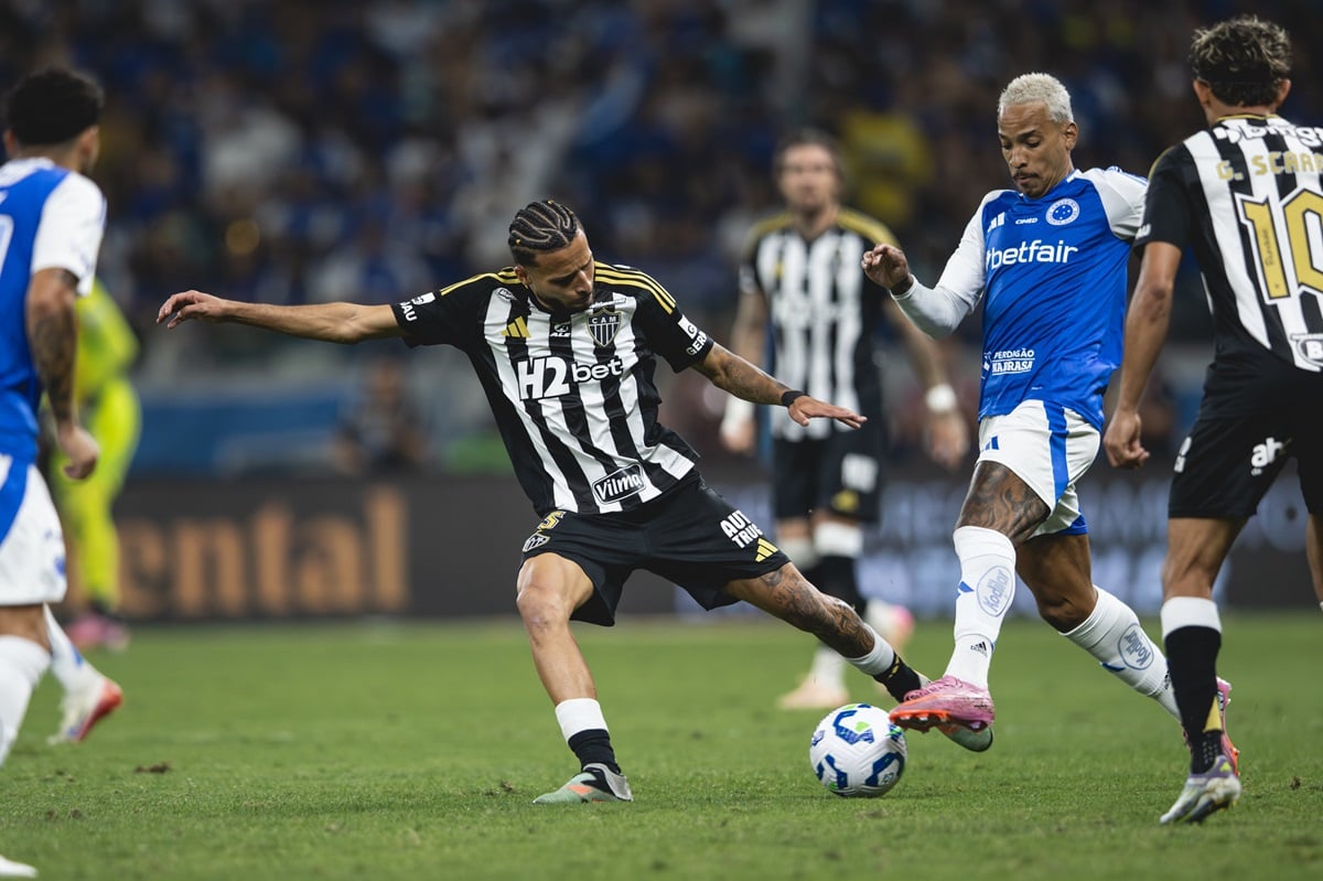 Atlético-MG x Cruzeiro: onde assistir, escalações e tudo sobre o Clássico Mineiro pelo Brasileirão 2025. Imagem: Pedro Souza/Atlético