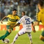 Lance de Paysandu x Cuiabá. Imagem: AssCom Dourado