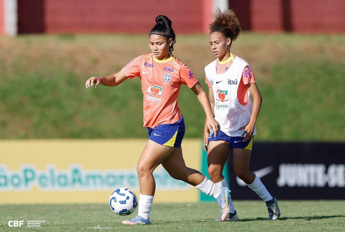 Itália x Brasil ao vivo: onde assistir, horário e tudo sobre o amistoso feminino internacional. Imagem: Rafael Ribeiro/CBF
