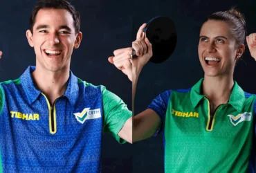 Hugo Calderano e Bruna Takahashi conquistam título do Pan-Americano no tênis de mesa
