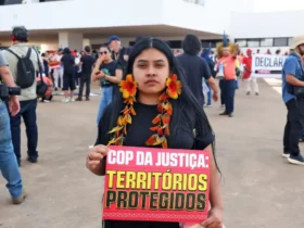 Indígenas pedem demarcações e ações contra mudanças climáticas no DF